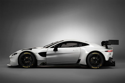 Aston Martin Gt3 Car White Sport Model Art Indoor Decor Jigsaw Puzzle