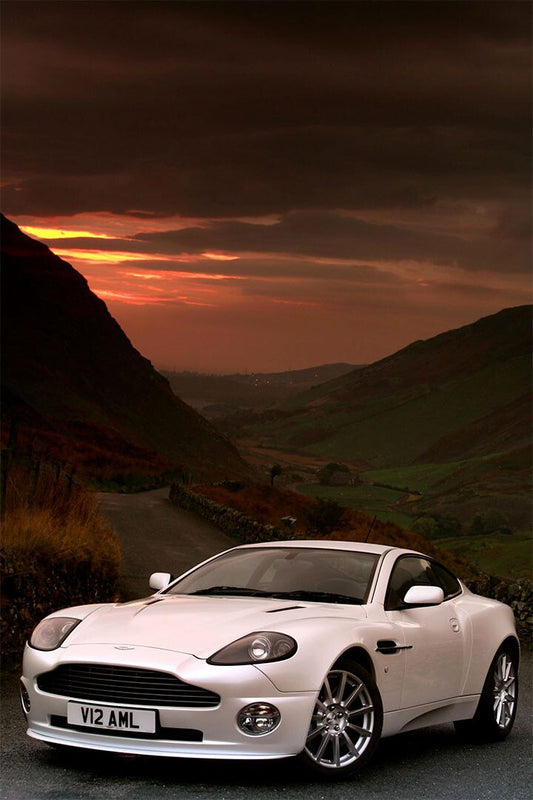 Aston Martin V12 Vanquish Transportation Print Wall Home Decor Jigsaw Puzzle