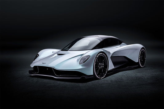 Aston Martin Valhalla Prototype Sports Car Wall Art Home Decor Poster