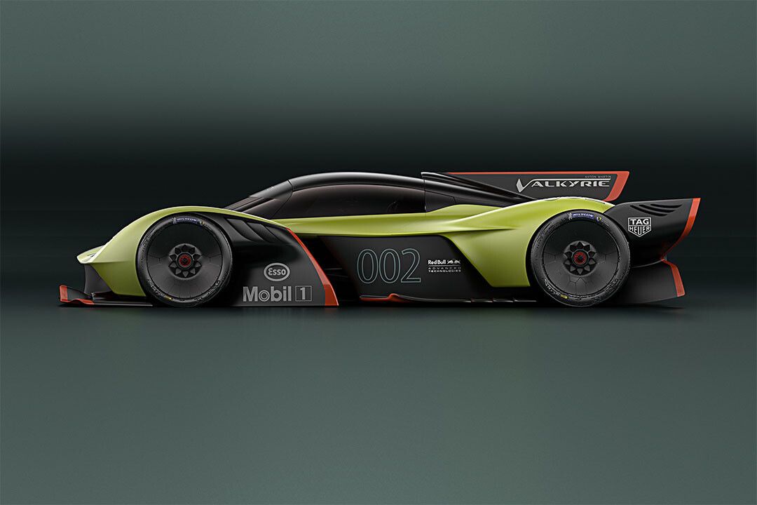 Aston Martin Valkyrie Amr Pro Racing Car Jigsaw Puzzle