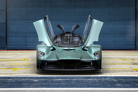 Aston Martin Valkyrie Spider Art Wall Decor Poster