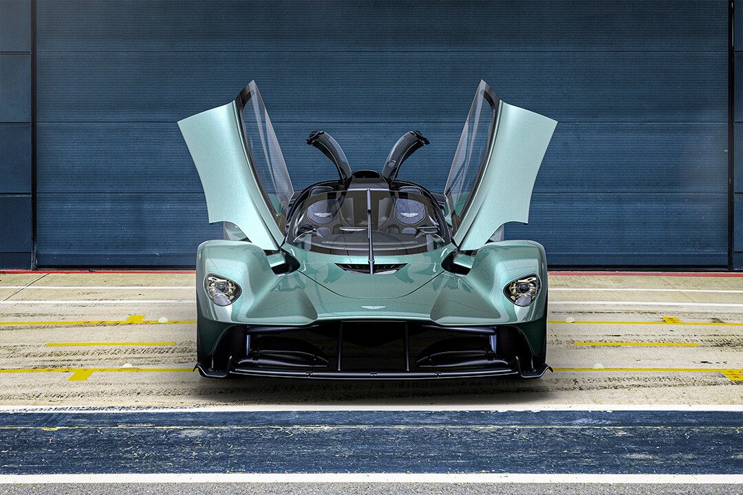Aston Martin Valkyrie Spider Art Wall Decor Jigsaw Puzzle