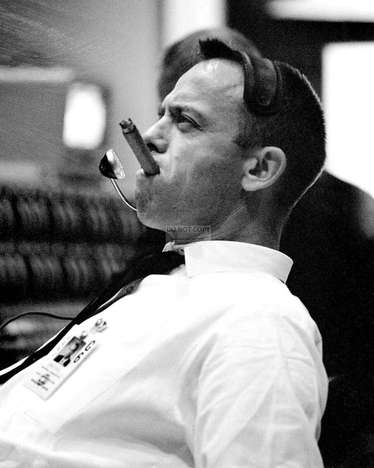 Astronaut Alan Shepard Chomping Cigar Gemini 6 Poster Picture Photo Print