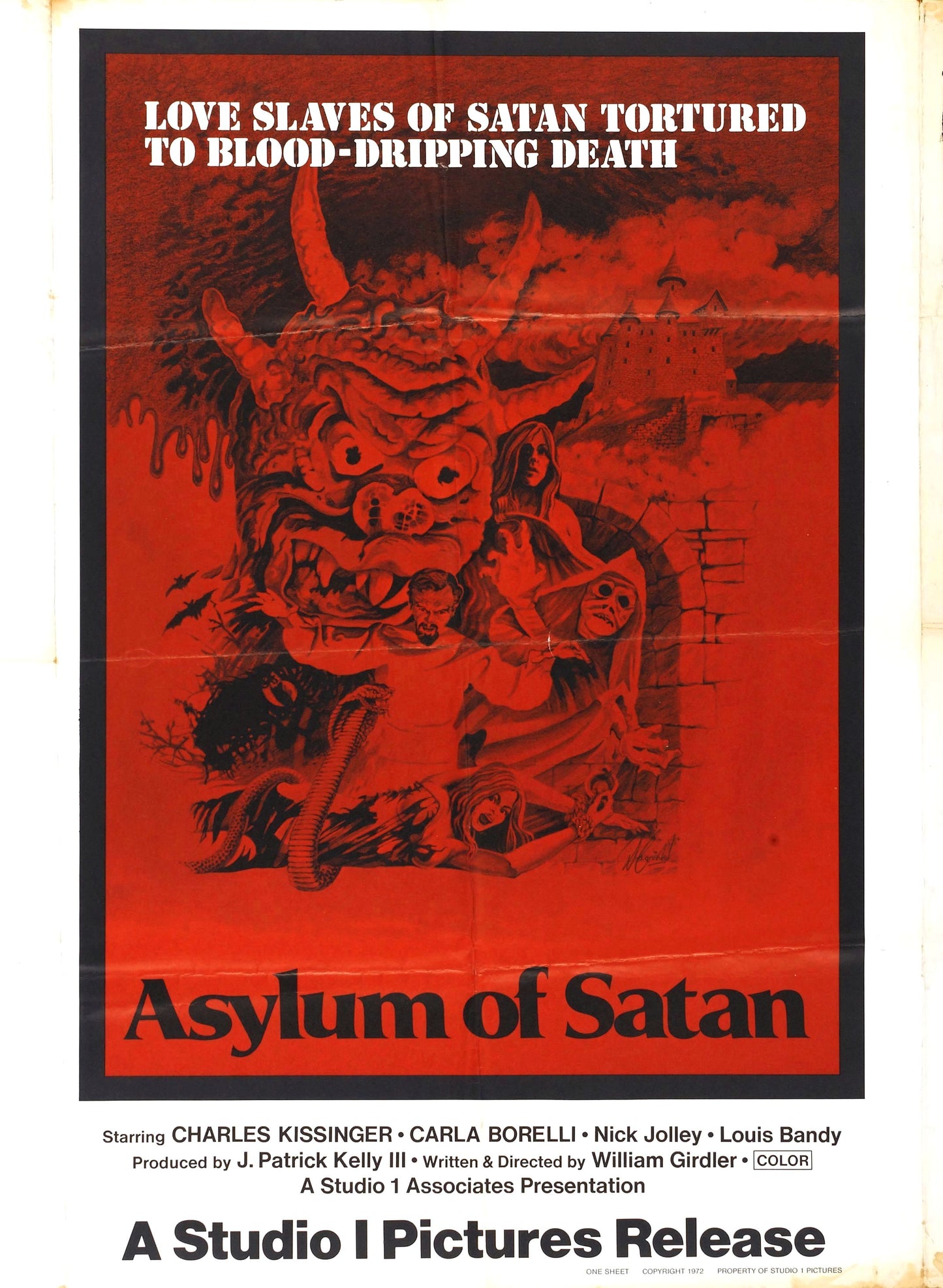 Asylum Of Satan 01 Movie Magnet