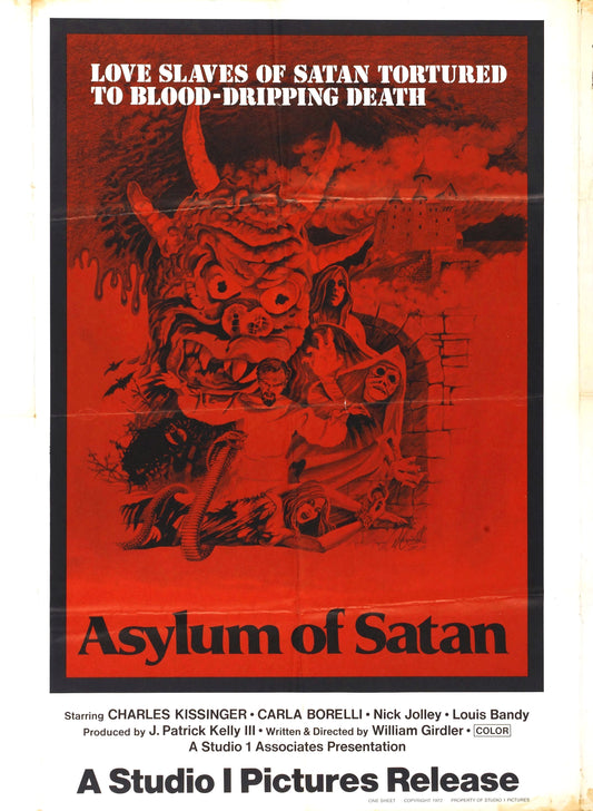 Asylum Of Satan 01 Movie Magnet