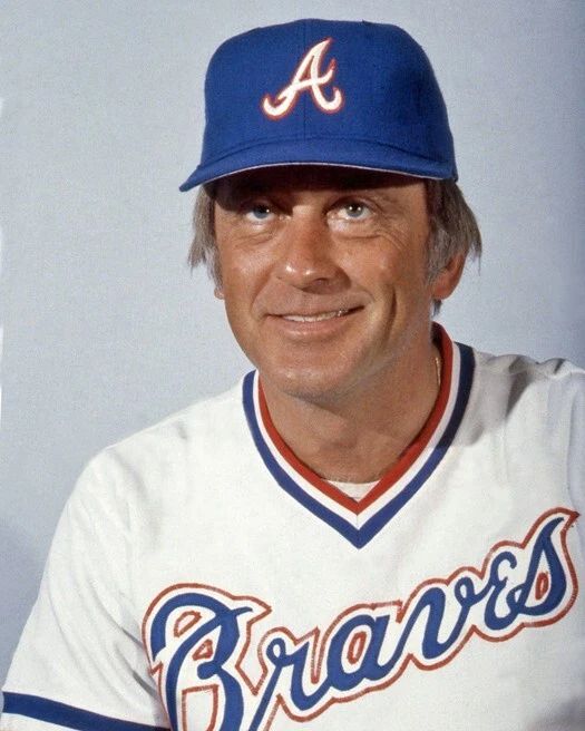 Atlanta Braves Phil Niekro Glossy Keychain Baseball Keychain Hof 97