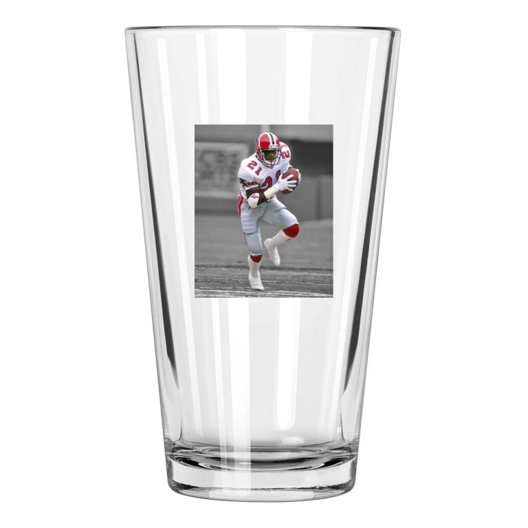 Atlanta Falcons Deion Sanders 'Primetime' Spotlight Pint Beer Drinking Glass