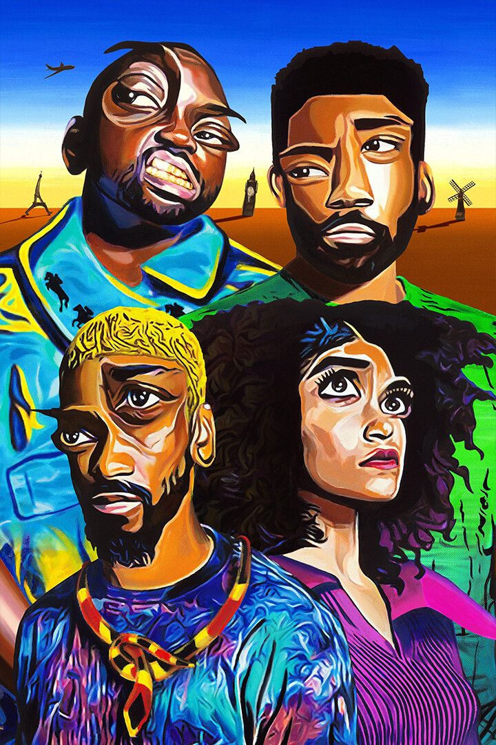 Atlanta Tv Series Comedy Drama Music Print Wall Art Home Decor Poster
