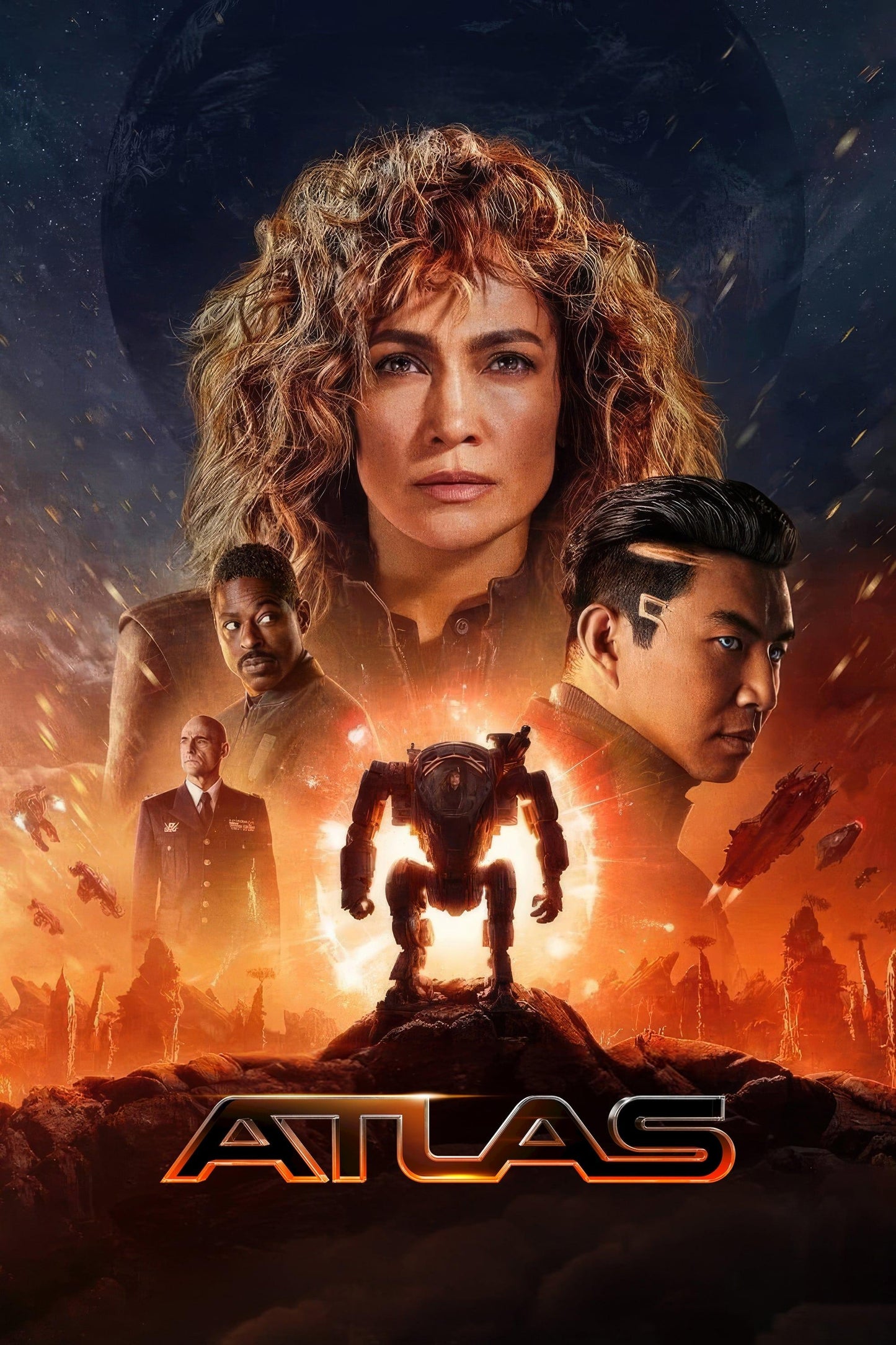 Atlas (2024) Movie Keychain