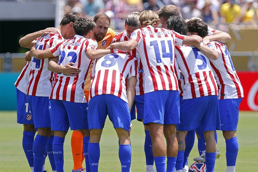 Atletico Madrid Soccer Team International Championship Fan Jigsaw Puzzle