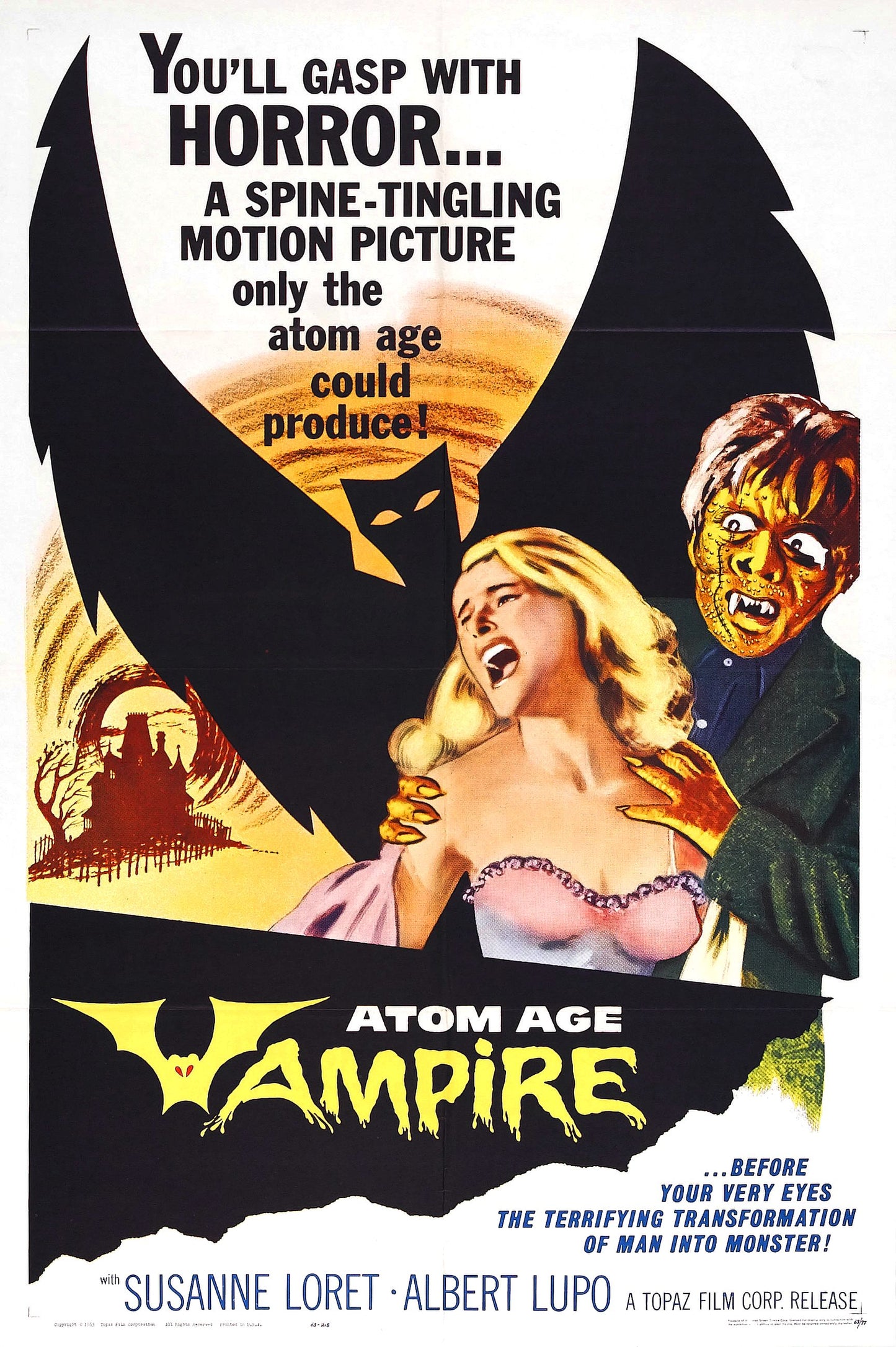 Atom Age Vampire 01 Movie Magnet