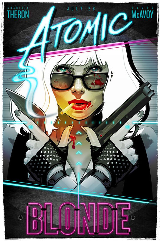 Atomic Blonde 2017 Action Thriller Movie Jigsaw Puzzle
