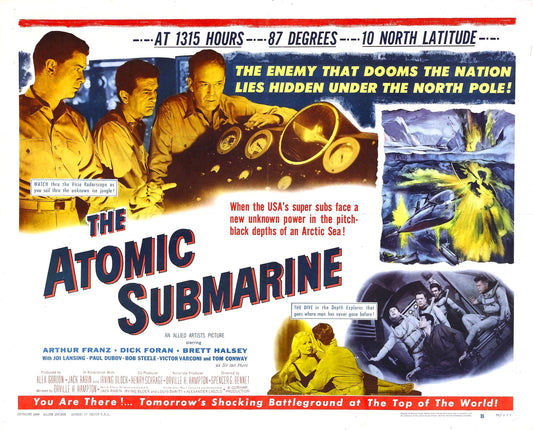 Atomic Submarine 02 Movie Magnet