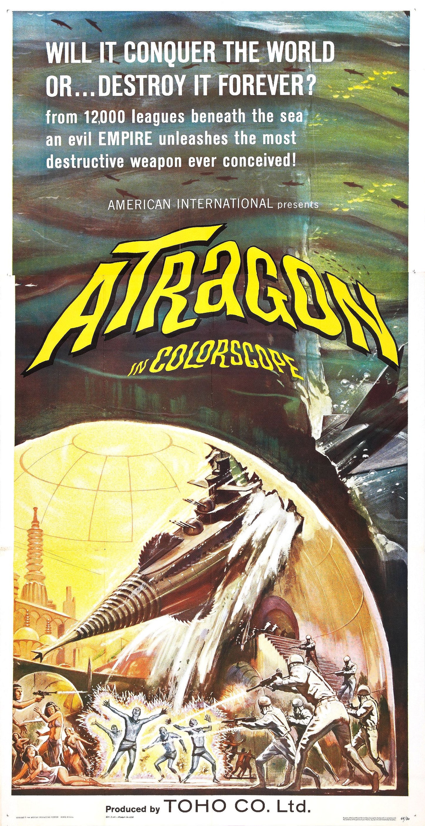 Atragon 02 Movie Magnet