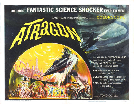 Atragon 03 Movie Magnet