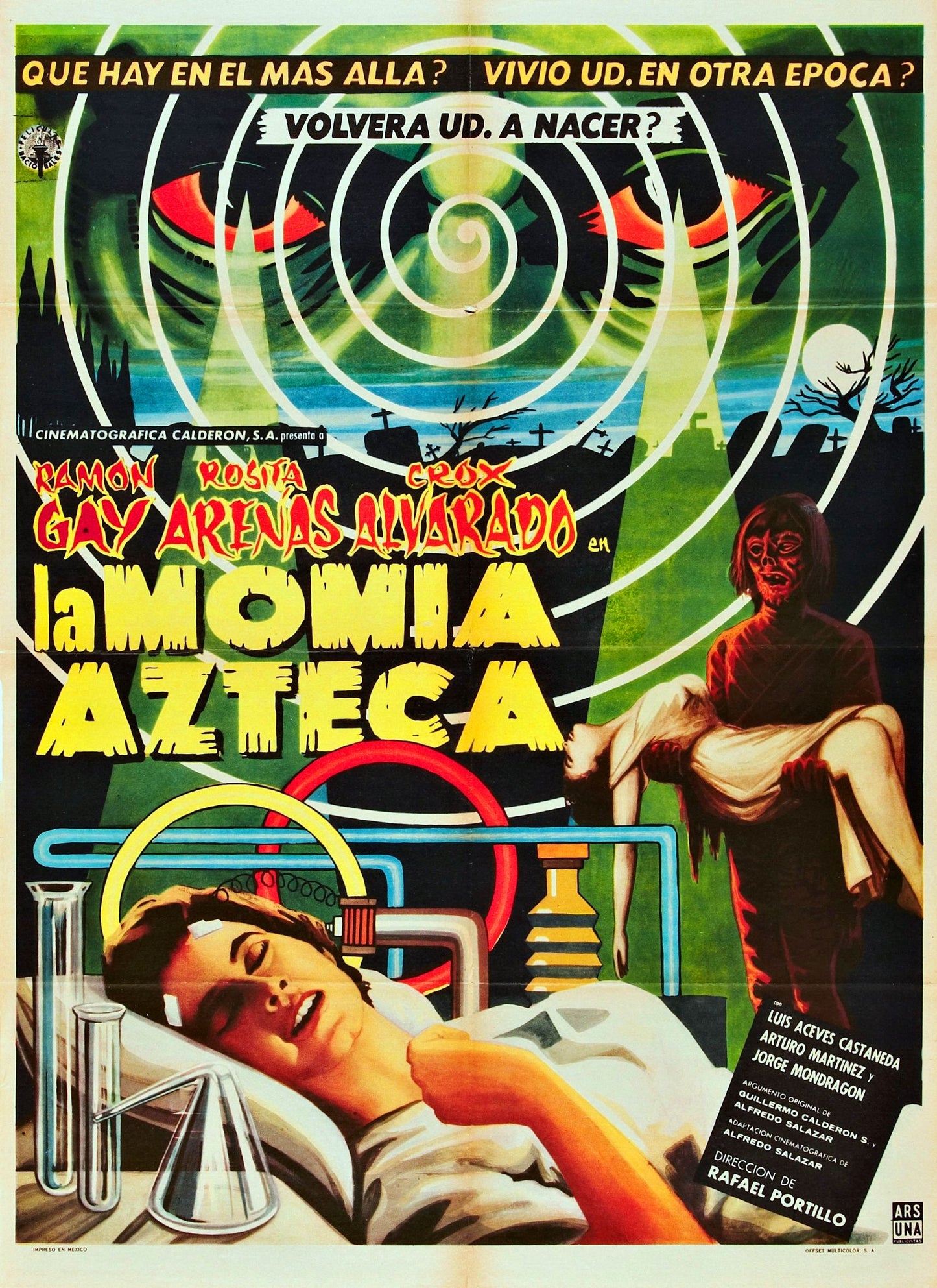 Attack Of Aztec Mummy 01 Movie Keychain