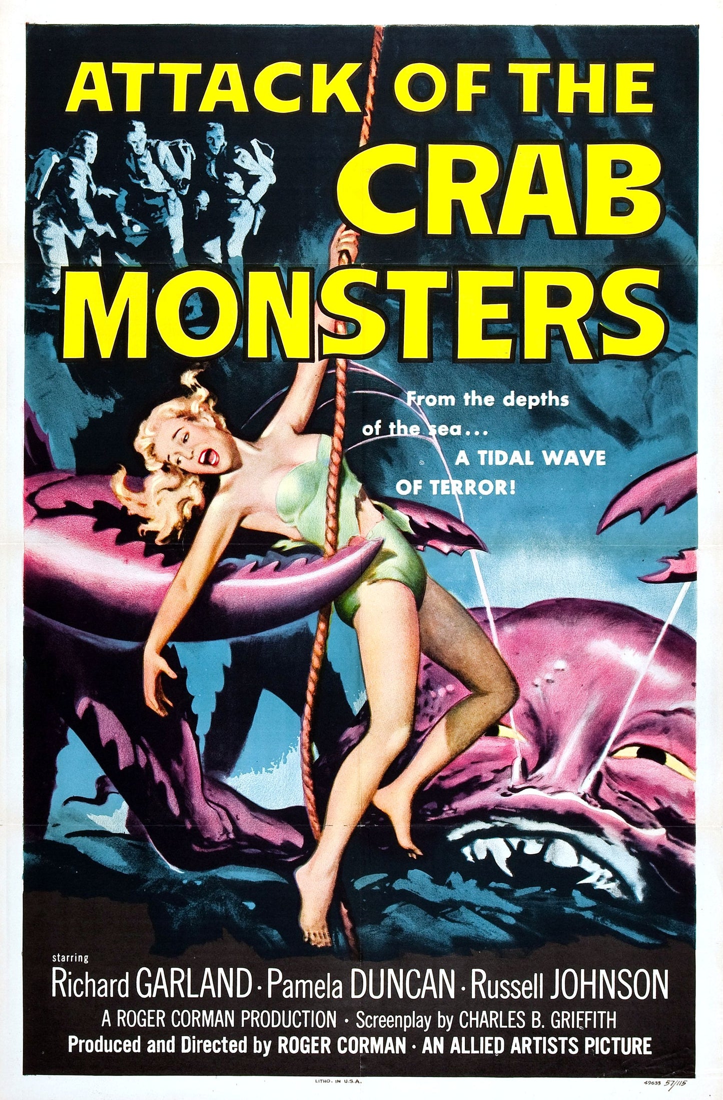 Attack Of Crab Monsters 01 Movie Keychain