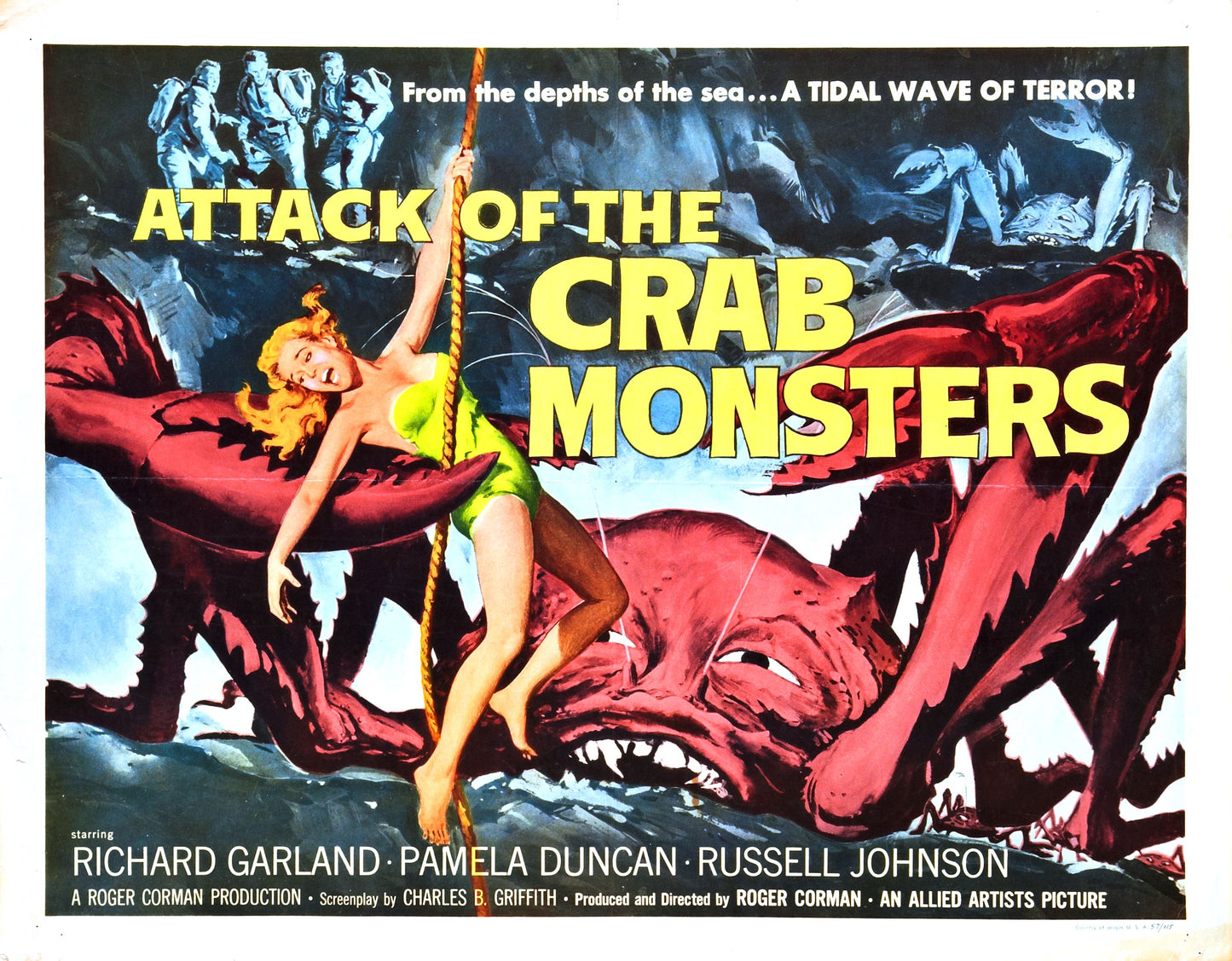 Attack Of Crab Monsters 02 Movie Magnet