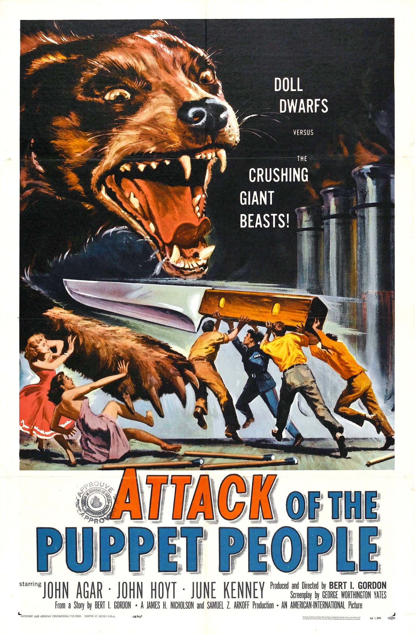 Attack Of Puppet People 01 Movie Magnet