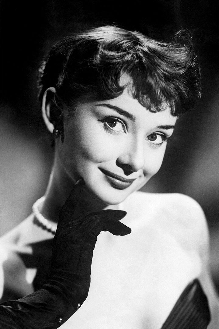 Audrey Actor Artist Print Jigsaw Puzzle