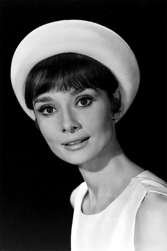 Audrey Fashion Icon Print Canvas Jigsaw Puzzle