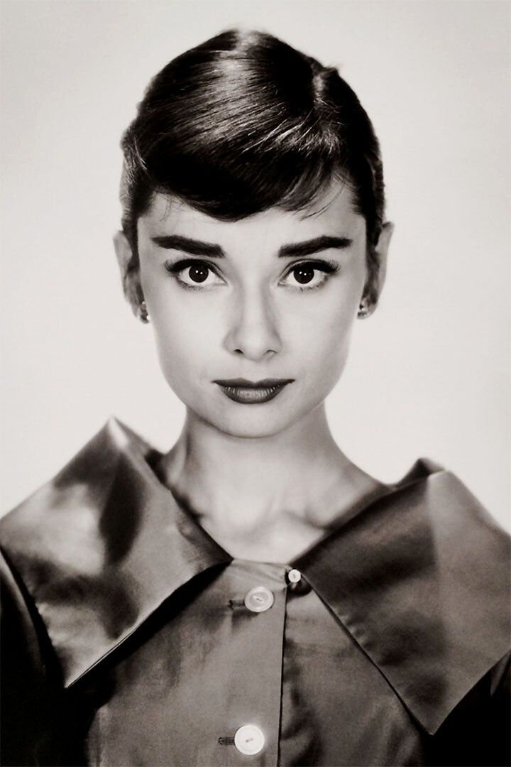 Audrey Hepburn Actress Sweet Woman Print Jigsaw Puzzle