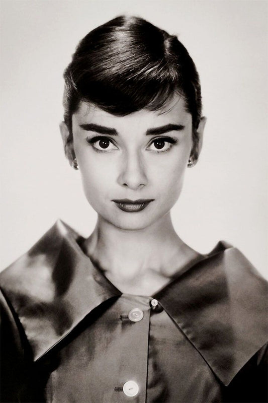 Audrey Hepburn Actress Sweet Woman Print Jigsaw Puzzle