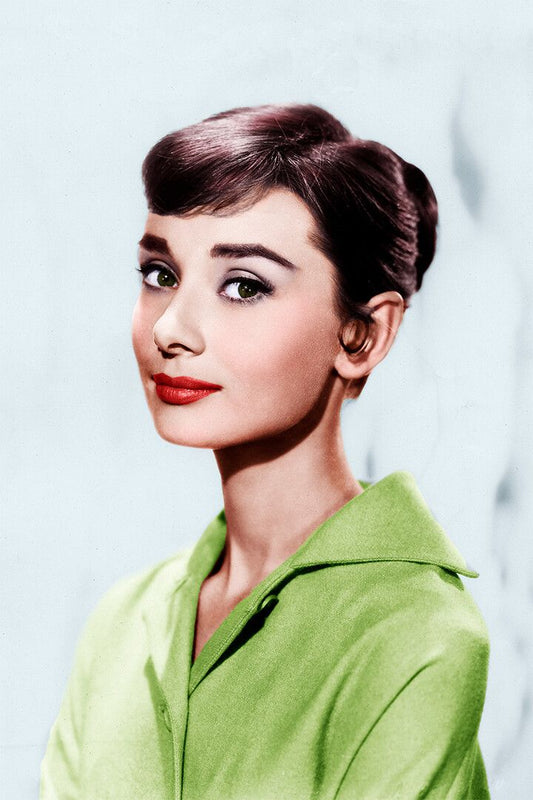 Audrey Hepburn Celebrity Tv Series Actress Star Wall Art Decor Jigsaw Puzzle