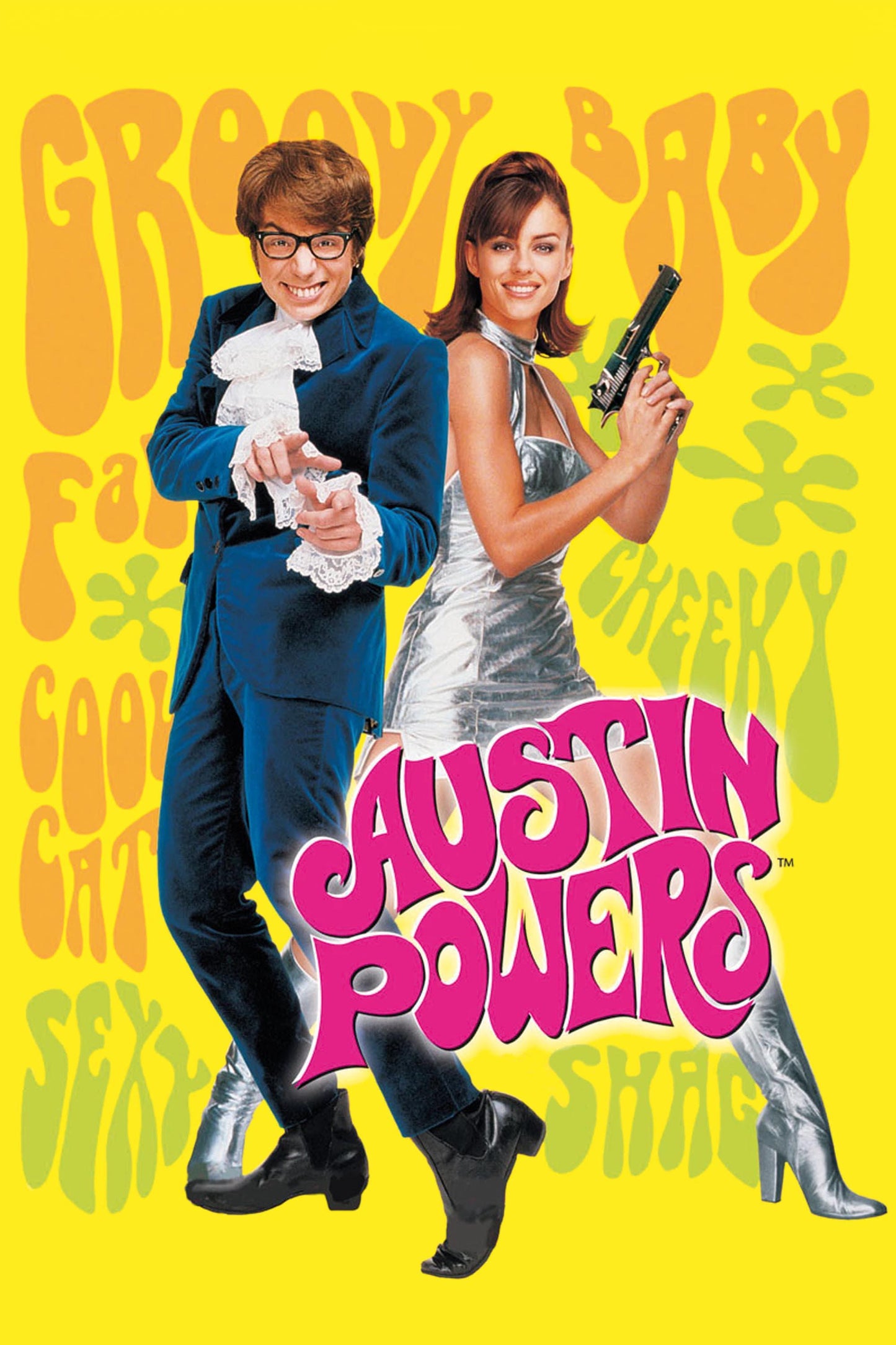 Austin Powers International Man Of Mystery (1997) Movie Poster