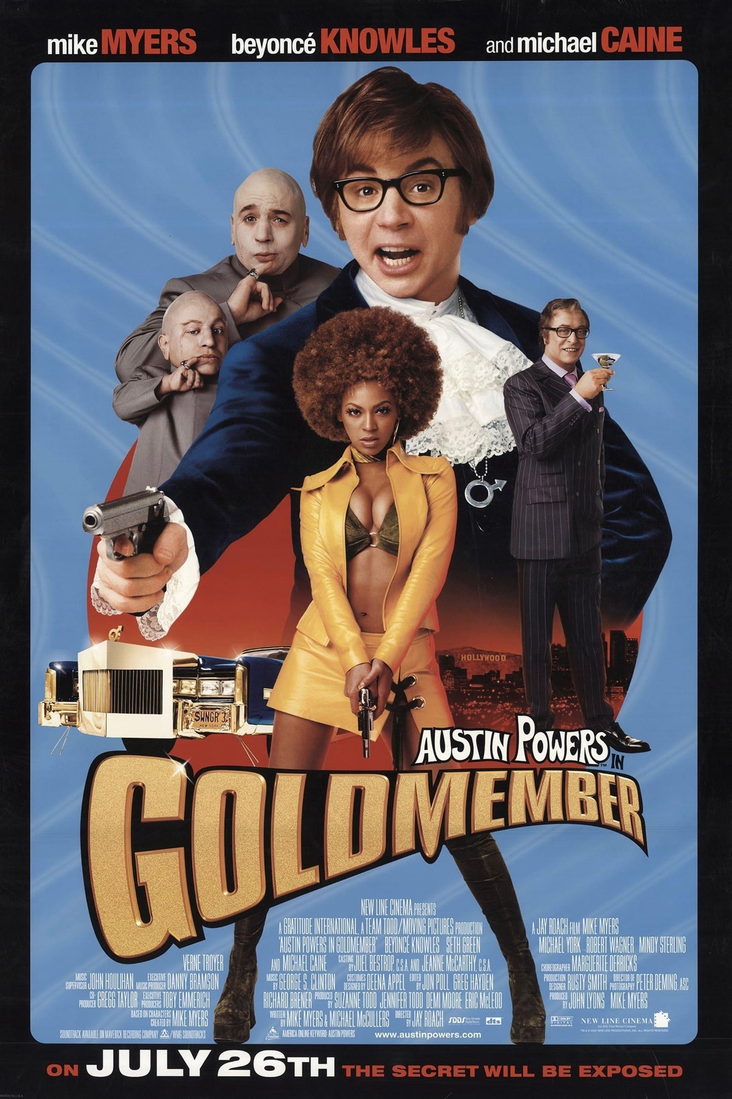 Austin Powers In Goldmember (2002) Movie Poster