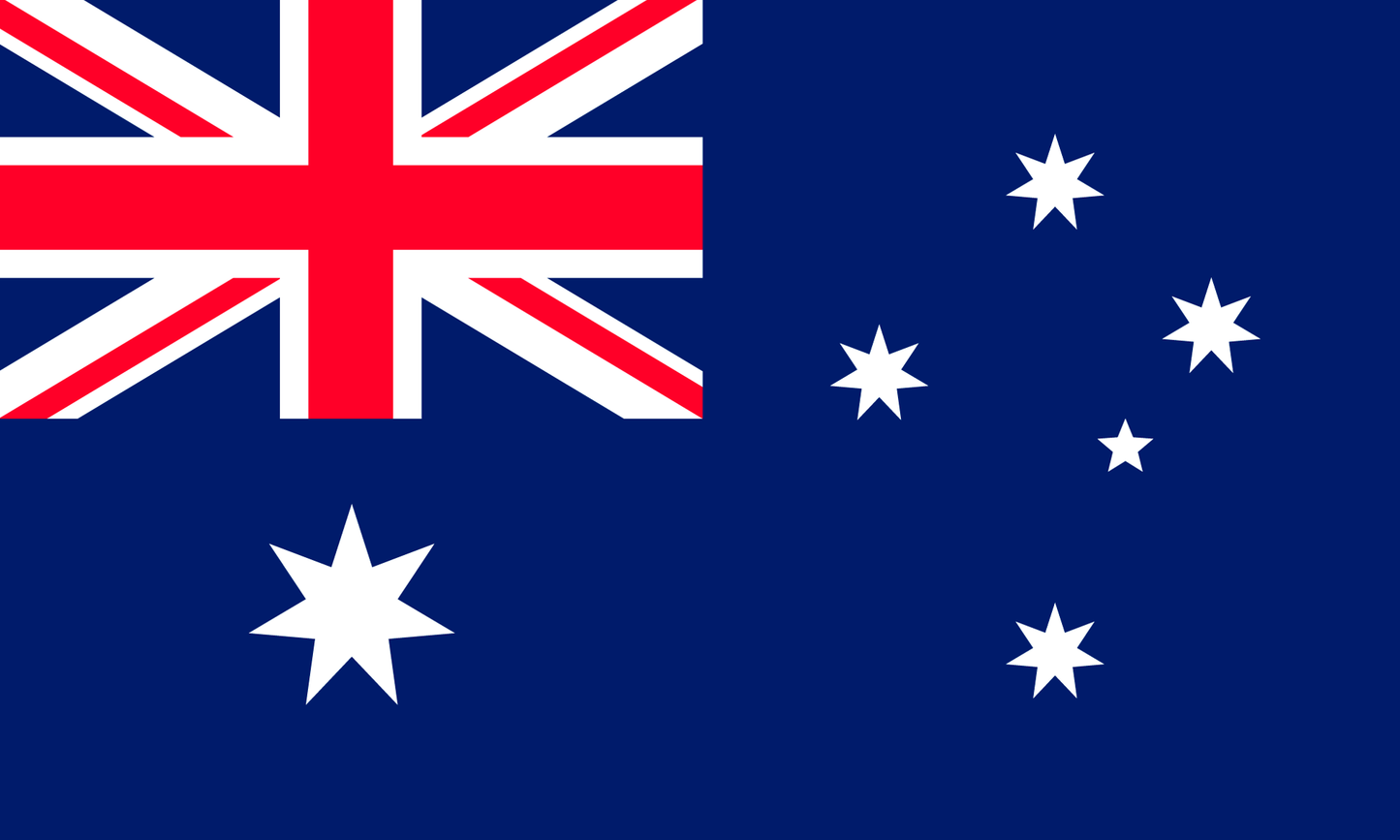 Australia Flag Print Poster