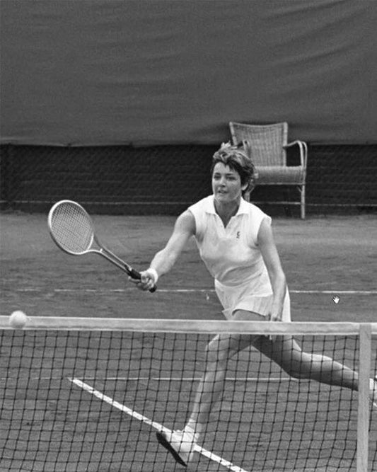 Australian Tennis Legend Margaret Court Glossy Keychain Print Wimbledon Keychain 2
