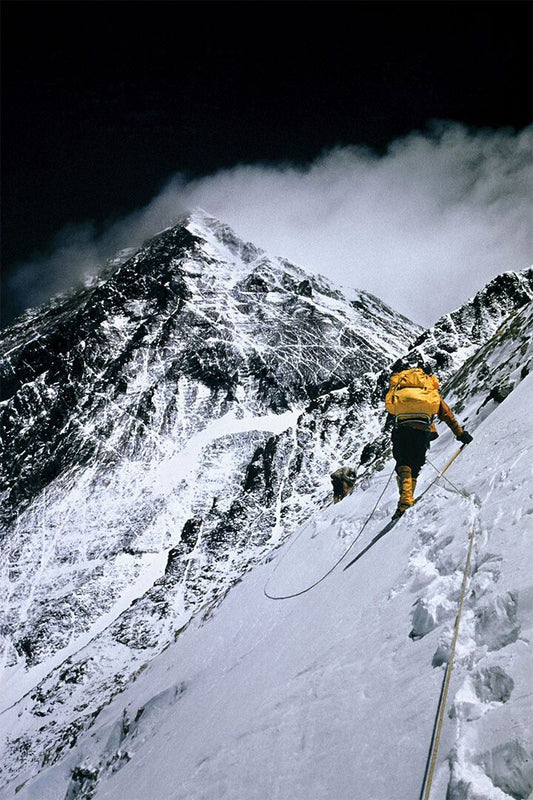 Avalanche On Mount Everest Nature Painting Jigsaw Puzzle