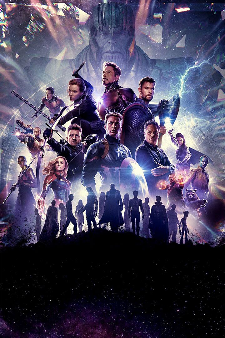 Avengers Action Fantasy Adventure Print Keychain