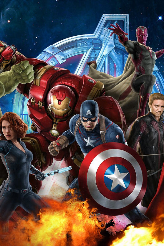 Avengers Age Of Ultron Movie Action Adventure Jigsaw Puzzle