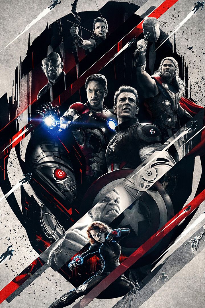 Avengers Age Of Ultron Movie Action Jigsaw Puzzle