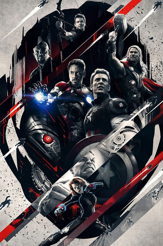 Avengers Age Of Ultron Movie Action Jigsaw Puzzle