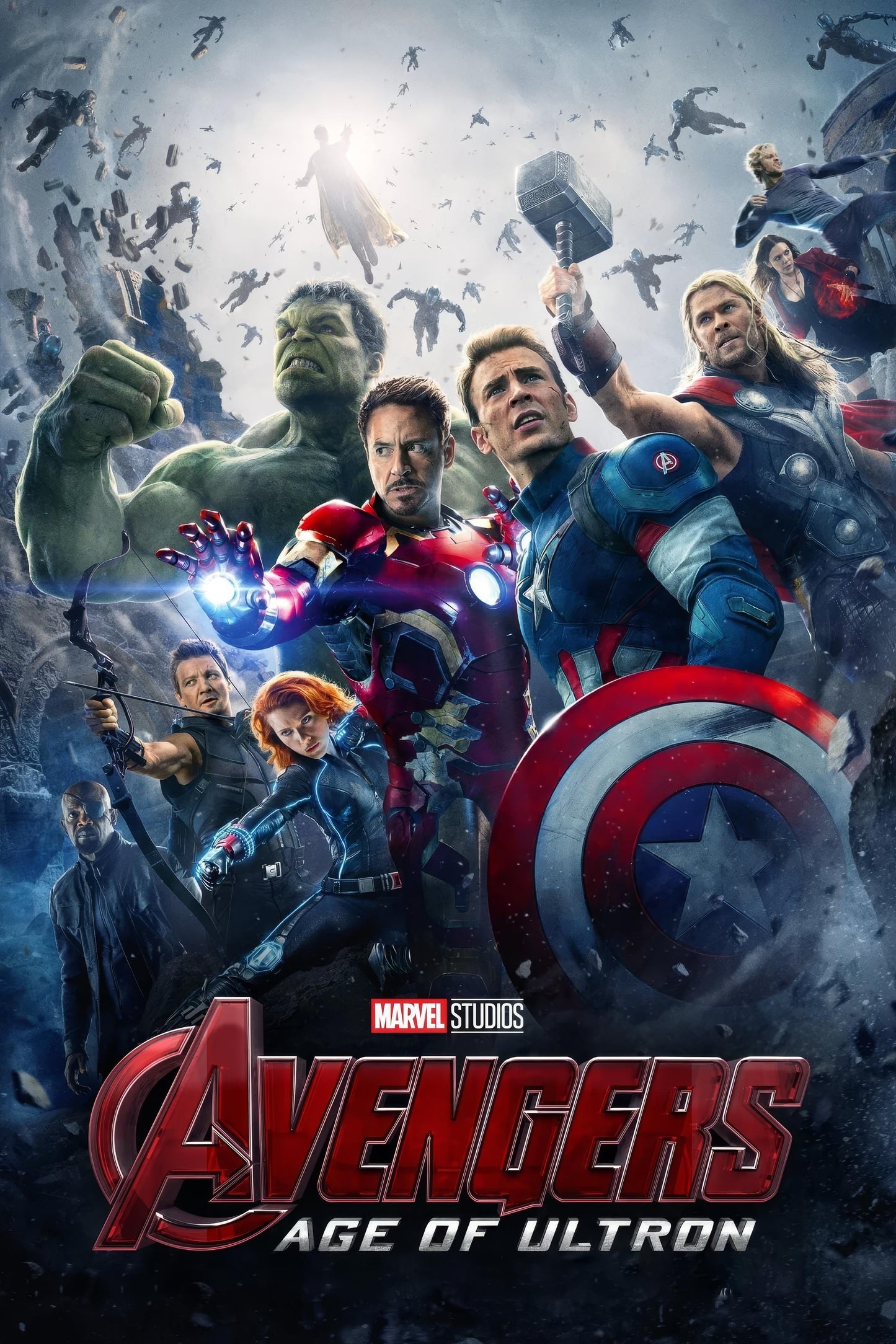 Avengers Age Of Ultron (2015) Movie Poster