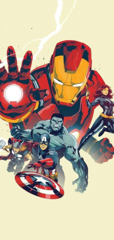 Avengers Group Pose 102 Print Poster