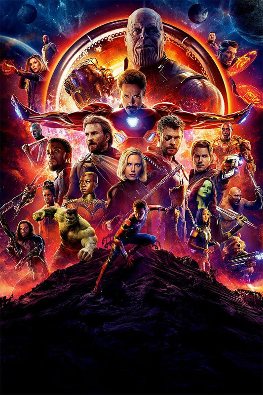 Avengers Infinity War Movie Print Wall Art Home Decor Poster