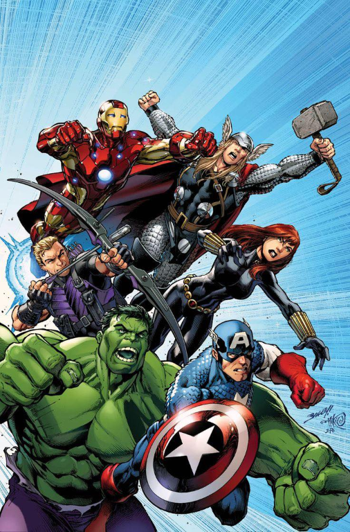 Avengers Team Assemble 843 Print Poster