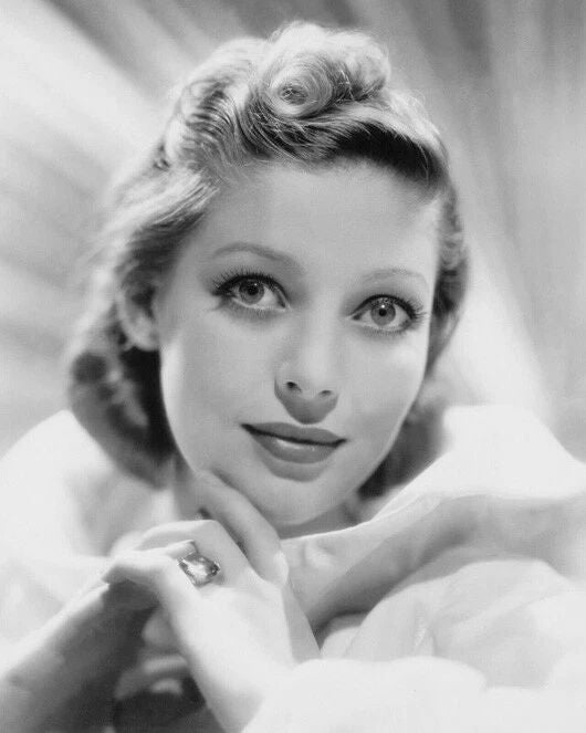 Award Winning Actress Loretta Young Glossy Keychain Film Print Movie Keychain