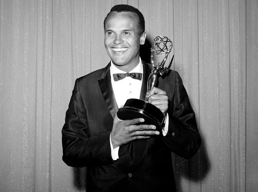 Award Winning Singer & Actor Harry Belafonte Picture Keychain Print