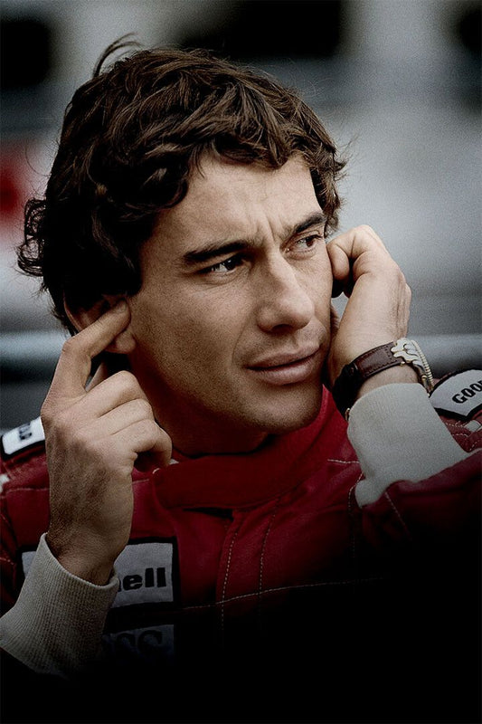 Ayrton Senna F1 Formula Grand Mc Super Racing Car Jigsaw Puzzle