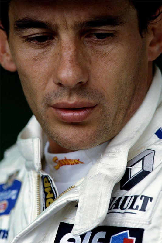 Ayrton Senna F1 Super Racing Car Super Star Painting Jigsaw Puzzle