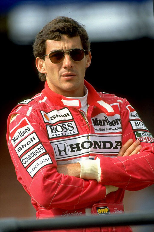 Ayrton Senna F1 Super Racing Car Super Star Race Driver Jigsaw Puzzle