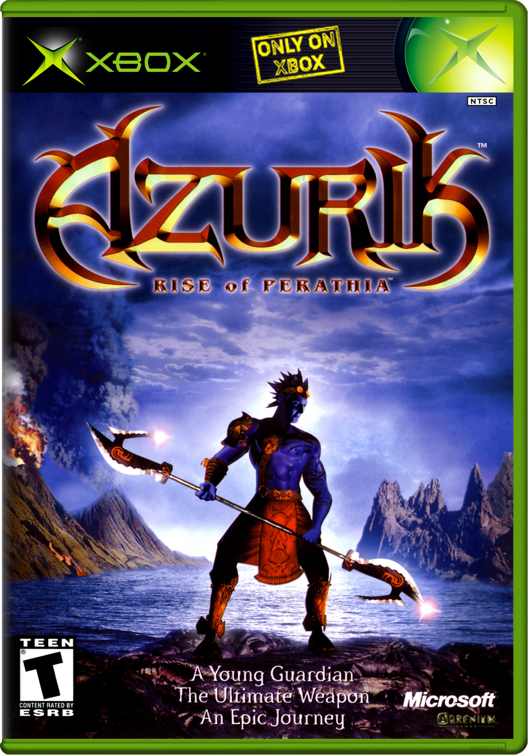 Azurik Rise Of Perathia Xbox Keychain