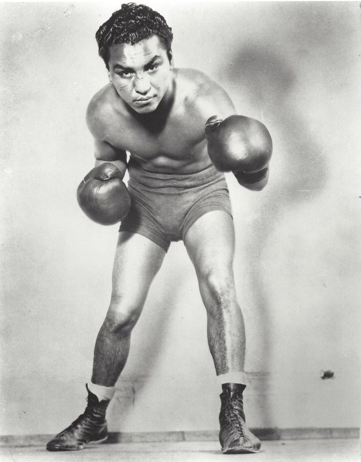 Baby Arizmendi Keychain Boxing Picture