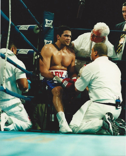 Baby Joe Mesi Magnet Boxing Picture On Stool