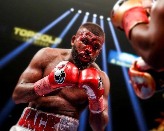 Badou Jack Keychain Boxing Picture